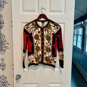 Talbot Elegant Women's Multicolor Cardigan